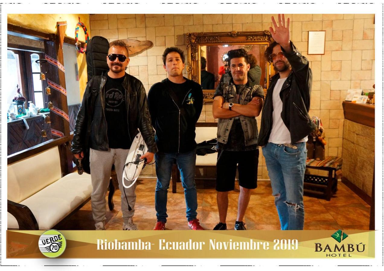 Hotel Bambu Riobamba Kültér fotó